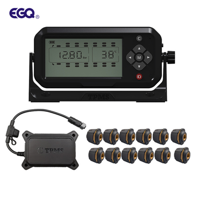 12개의 타이어 트럭 트레일러 TPMS