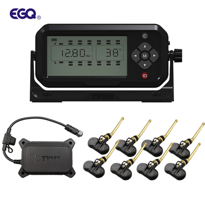 8 휠 밸브 스템 센서 트레일러 TPMS 시스템 타이어 압력 모니터링 시스템