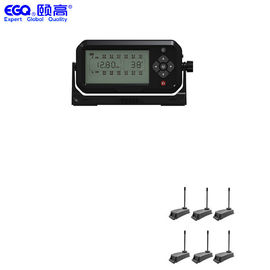 LCD 디스플레이 6 바퀴 무선 트레일러 트럭 TPMS 해결책
