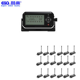 22개 바퀴 차 TPMS 345mAh 433.92HMz 트럭 타이어 압력 센서 RS232 출력