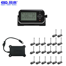 433.92HMz 트럭 타이어 압력 센서 ACC 입력 RS232 아웃풋트럭 TPMS