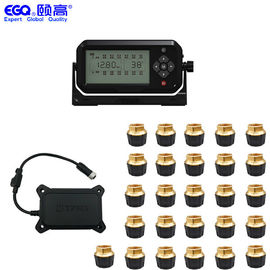 IP67 OTR TPMS LCD 스크린 203psi 12V1 스레드 트럭 TPMS 시스템