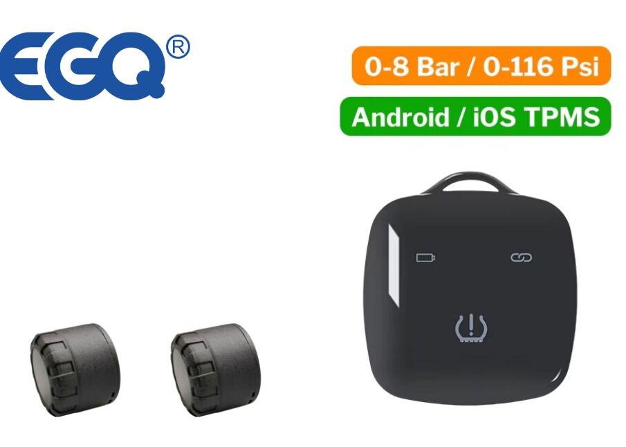 오토바이 외부 센서 IP67 방수 보호 및 차량 타이어 데이터의 433MHz 주파수